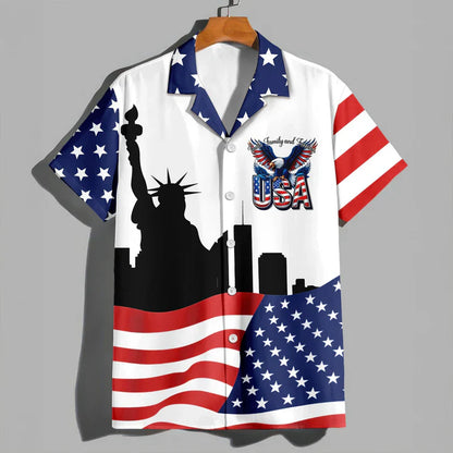 Lady Liberty USA 250 Hawaii Shirt - BundleWear